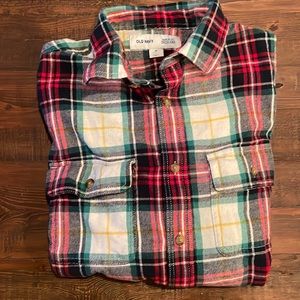 Mens OLD NAVY flannel
